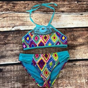 Girls bikini by Vigoss is in like new condition. Size 14